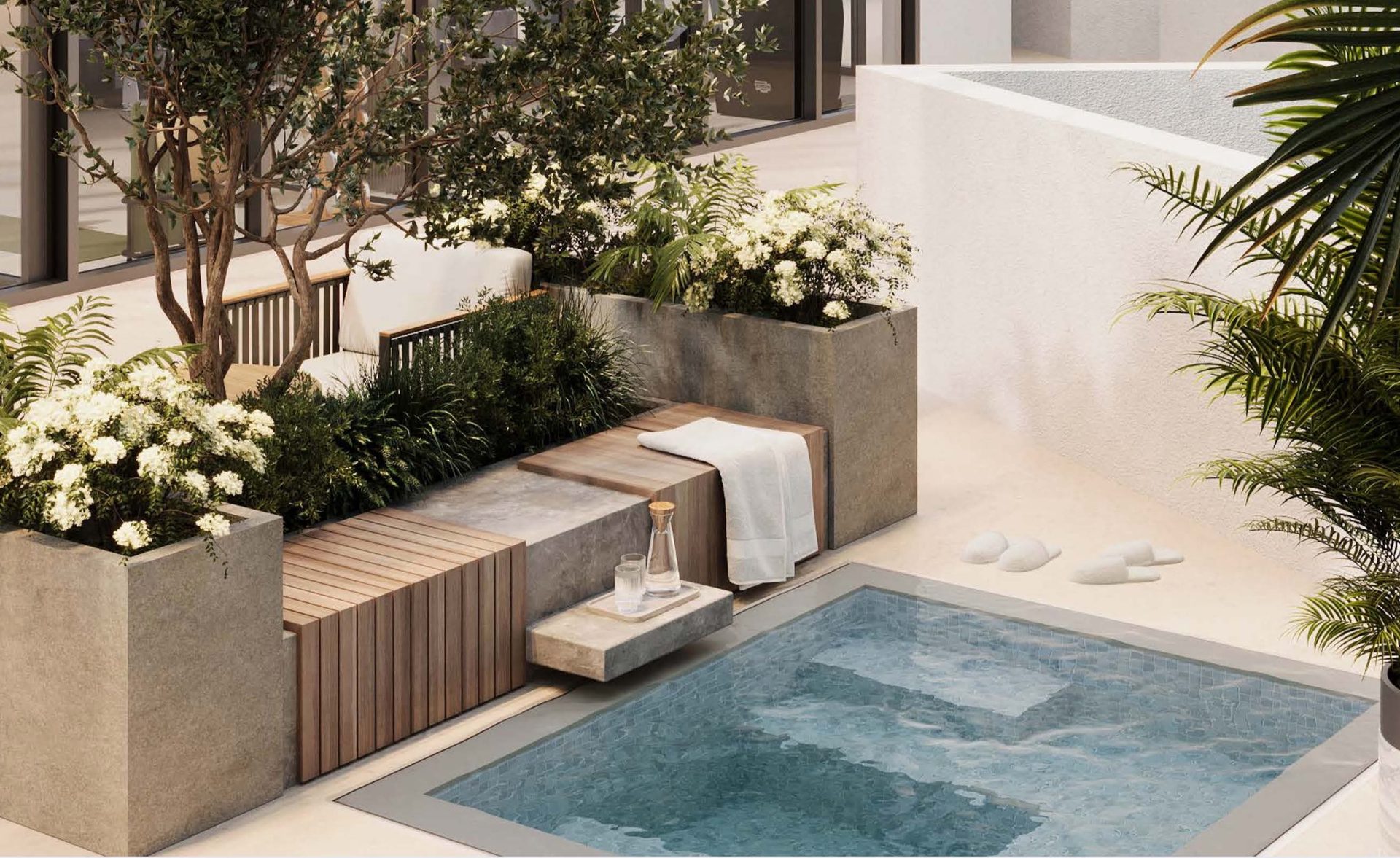 State-of-the-art fitness center at The Lauderdale