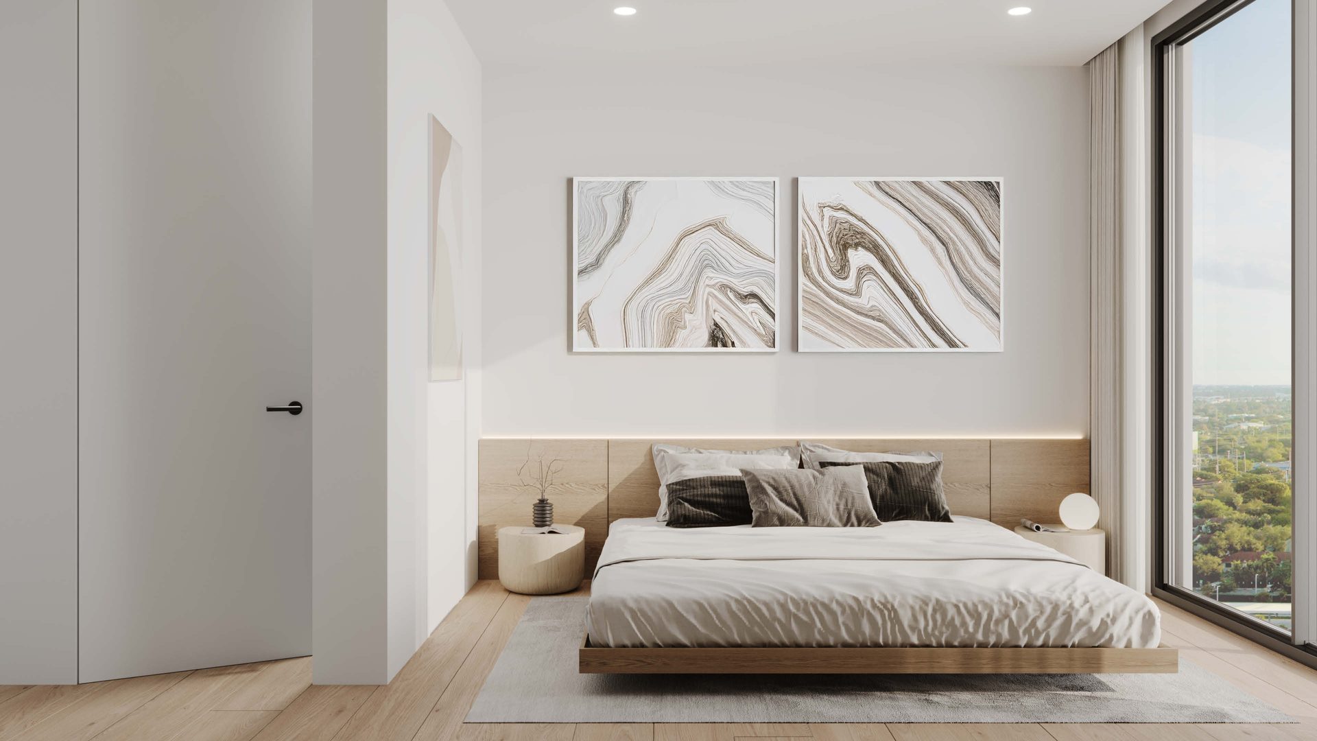 Spa-inspired bathroom at The Lauderdale